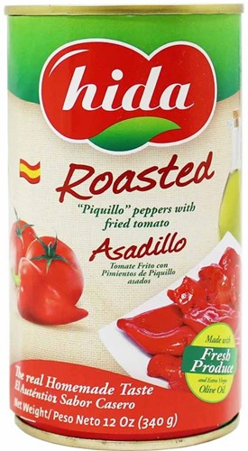 Hida Roasted Piquillo Peppers w/ Tomato 12 oz